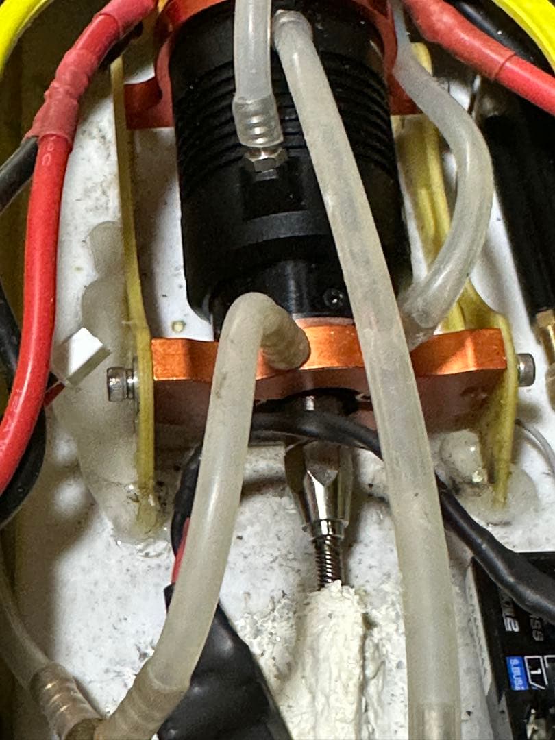 Atomic イエロー リモートコントロールボート大カスタム品