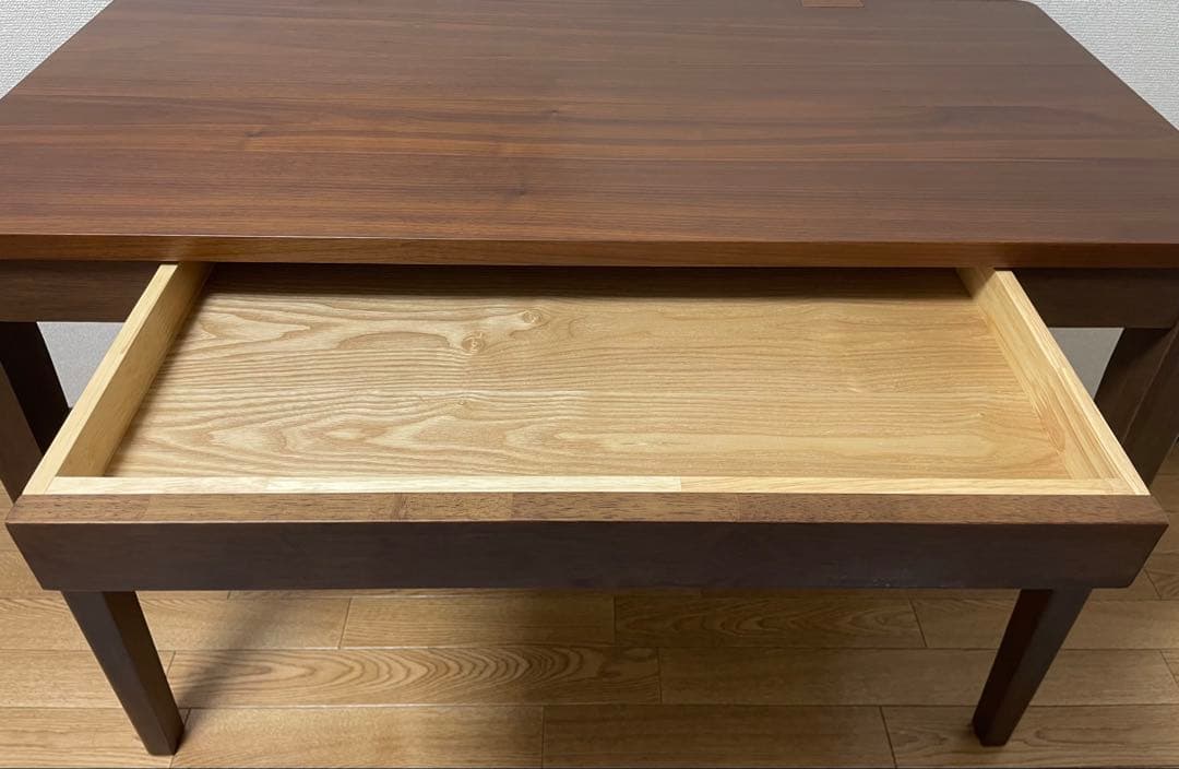 【天然木】ベルメゾン パソコンデスク 幅100×奥行50cm