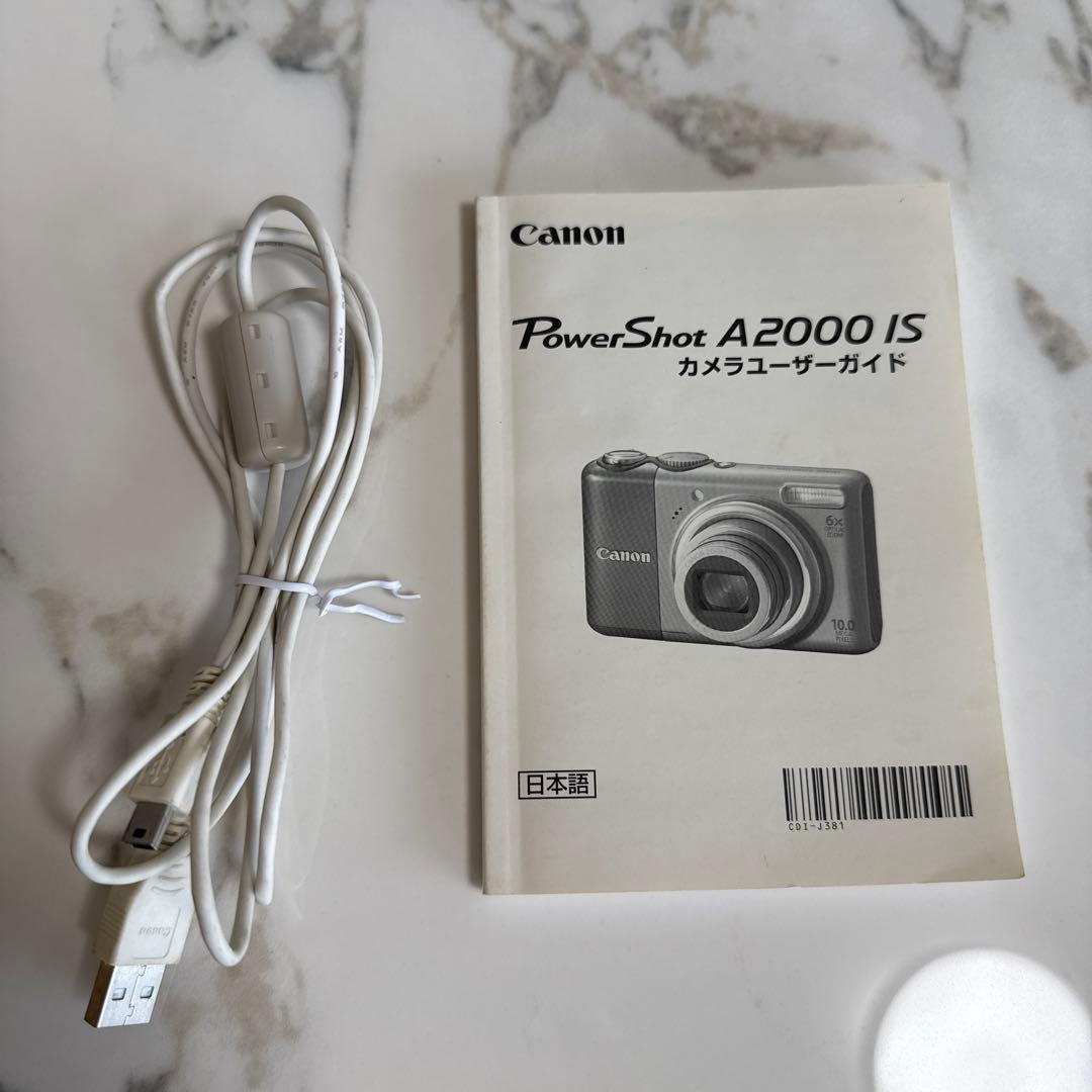 【美品】Canon キャノン デジカメ Power Shot A2000IS