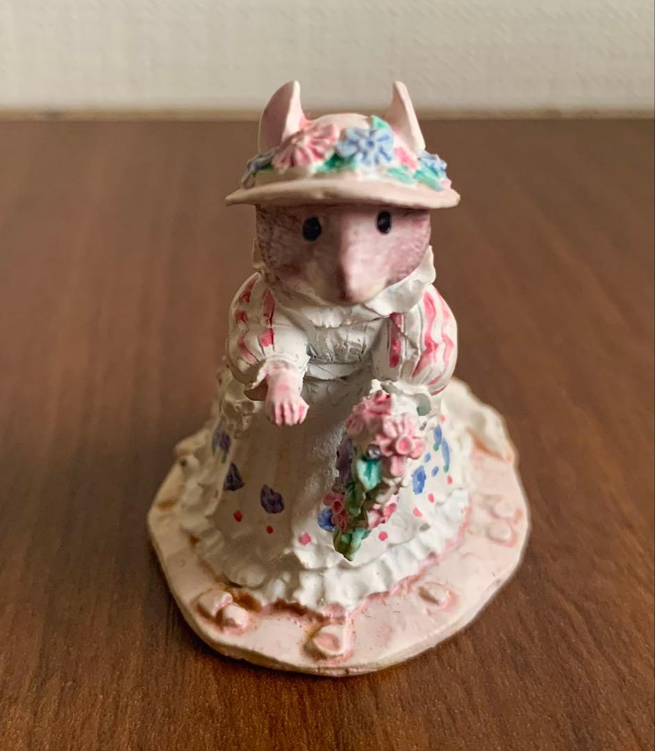 ブランブリーヘッジ ダスティとポピー ピューター製フィギュリン 置物