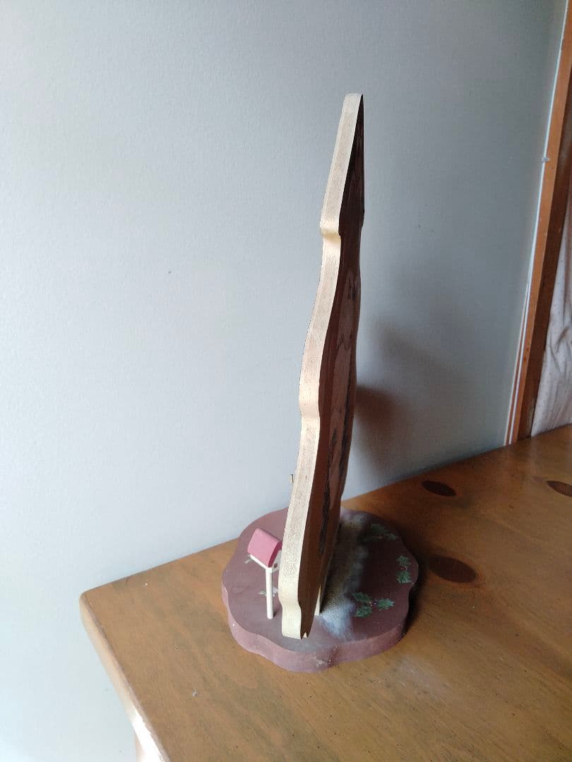 【手描き】　クリスマスツリー　SWEET　木製　両面　オリジナル