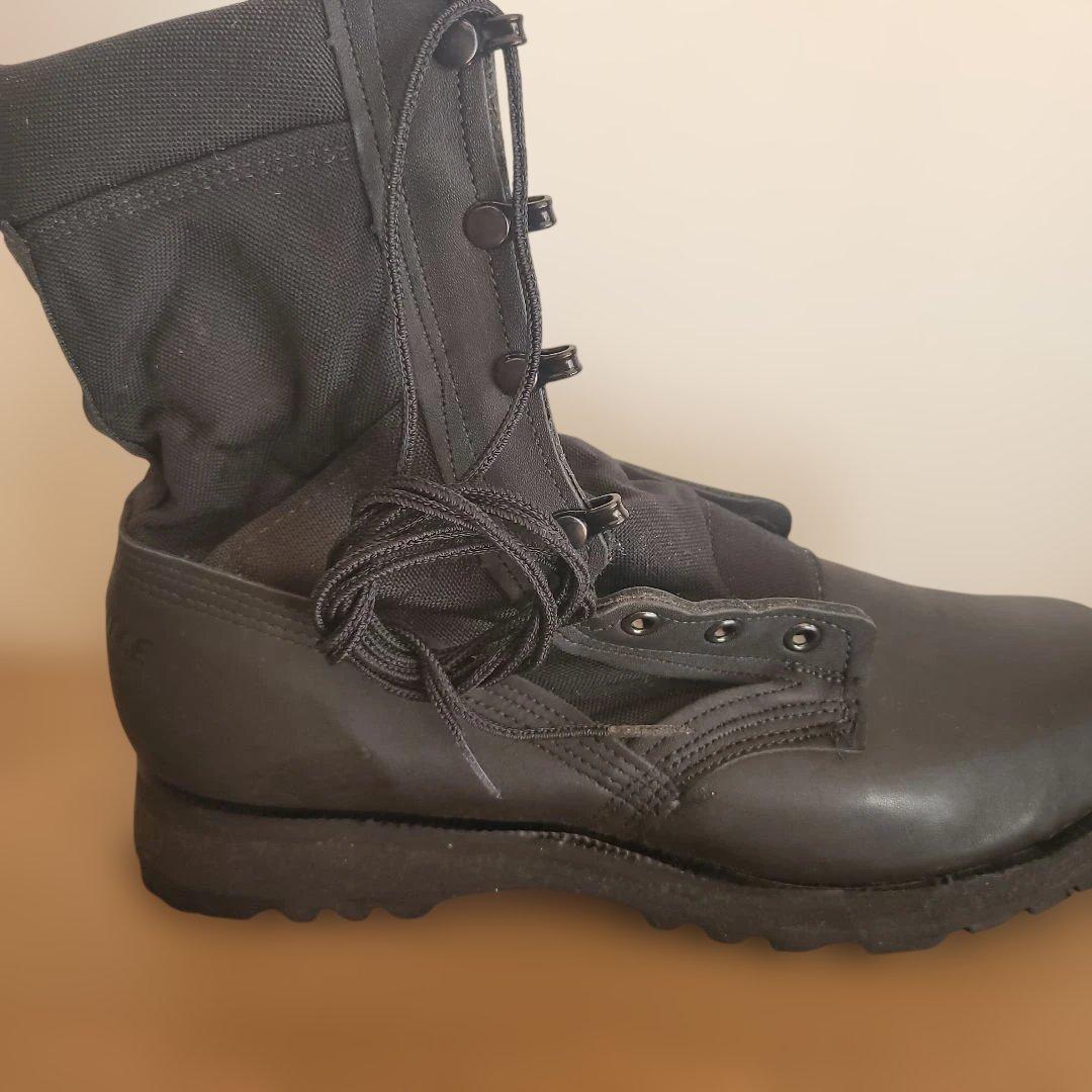 ハイカットミリタリーブーツ ブラック