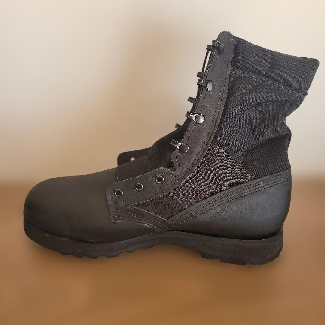 ハイカットミリタリーブーツ ブラック