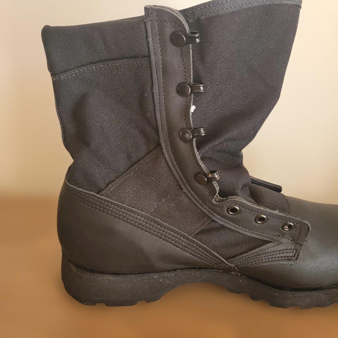 ハイカットミリタリーブーツ ブラック