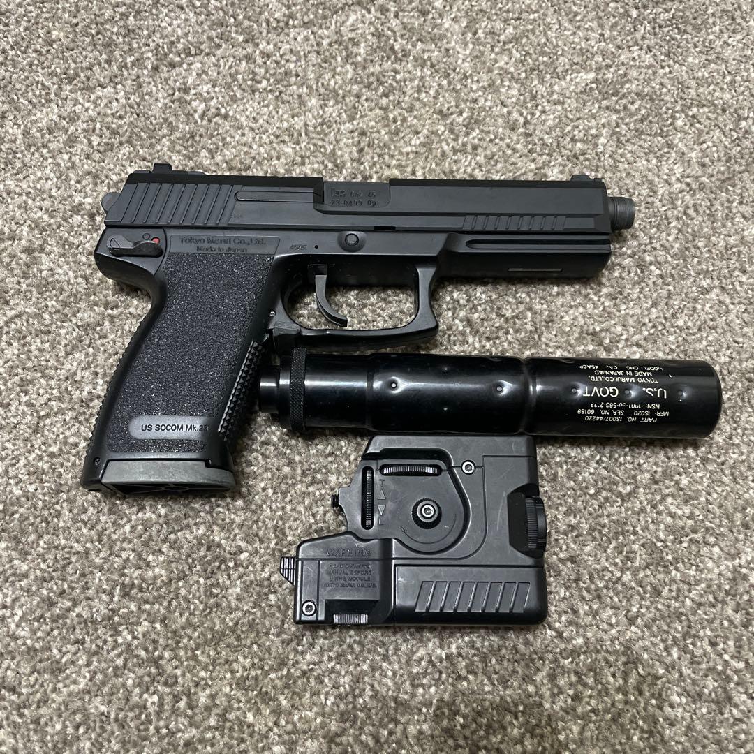 SOCOM mk23 固定スライドガスガン