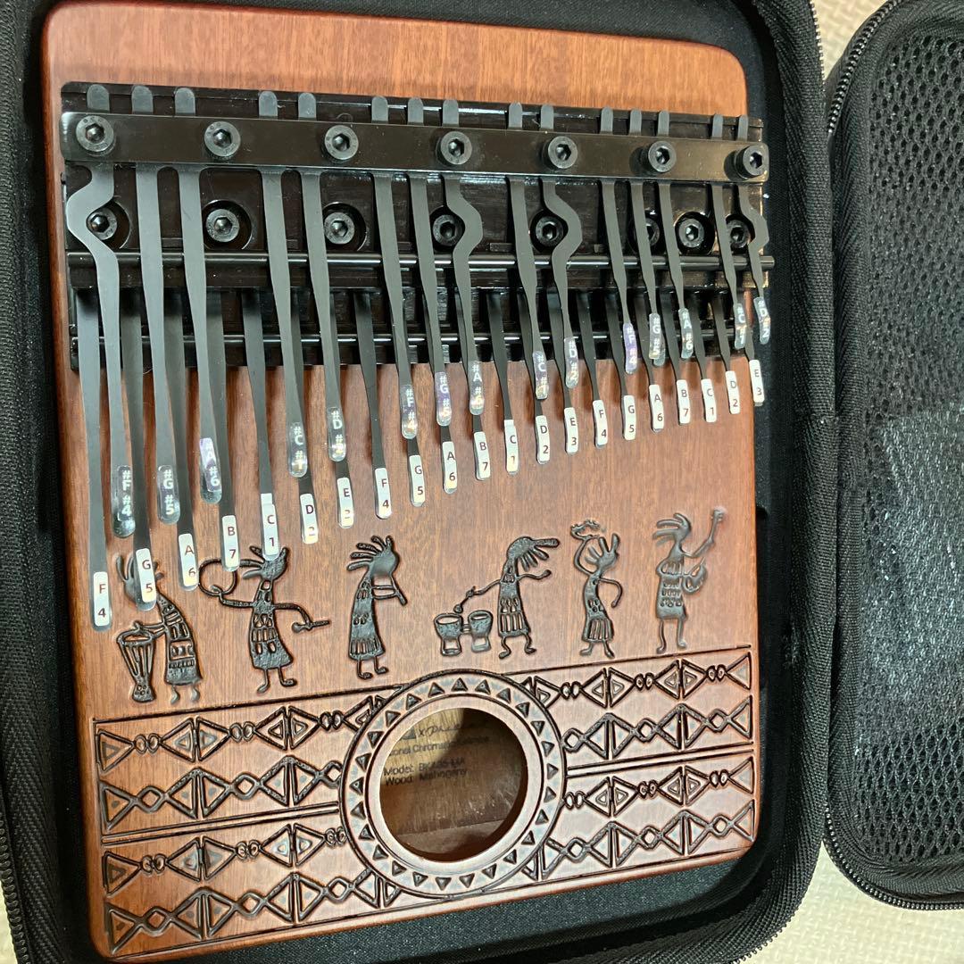 カリンバ　ピアノ配列　半音　36鍵盤　MOOZICA クロマチック