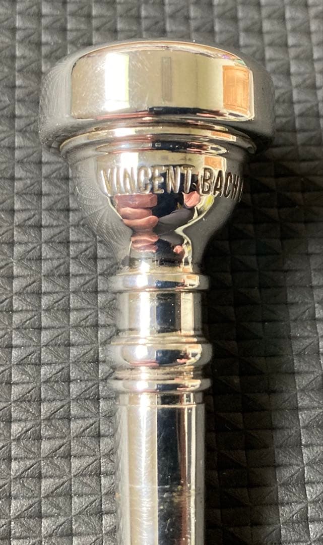 Bach ロングコルネットマウスピース　5C銀メッキ　旧刻印1990年代