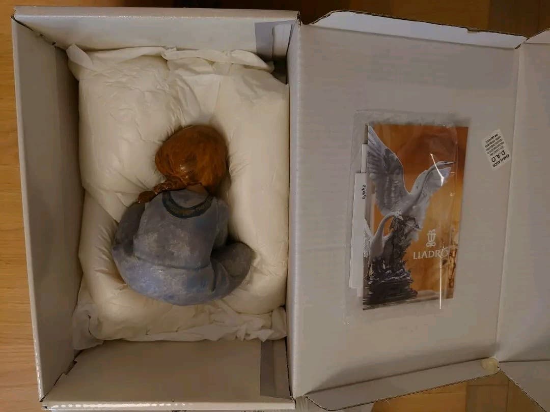 【極美品 絶版 無欠損 箱付き】LLADRO リヤドロ 2210『物憂い日』