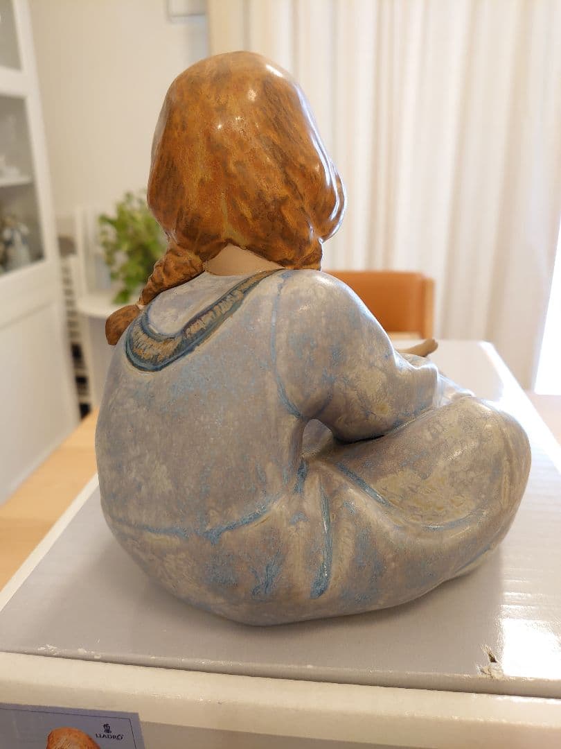 【極美品 絶版 無欠損 箱付き】LLADRO リヤドロ 2210『物憂い日』