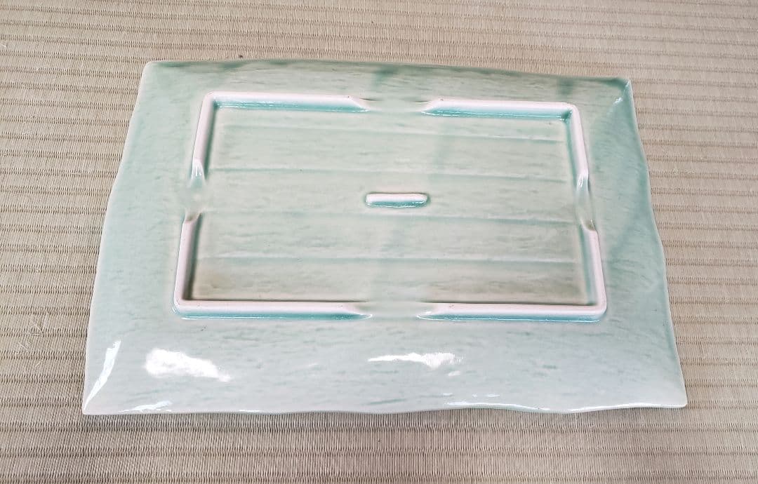 トルコブルー /グリーン長角皿5枚セット おしゃれ インスタ映え