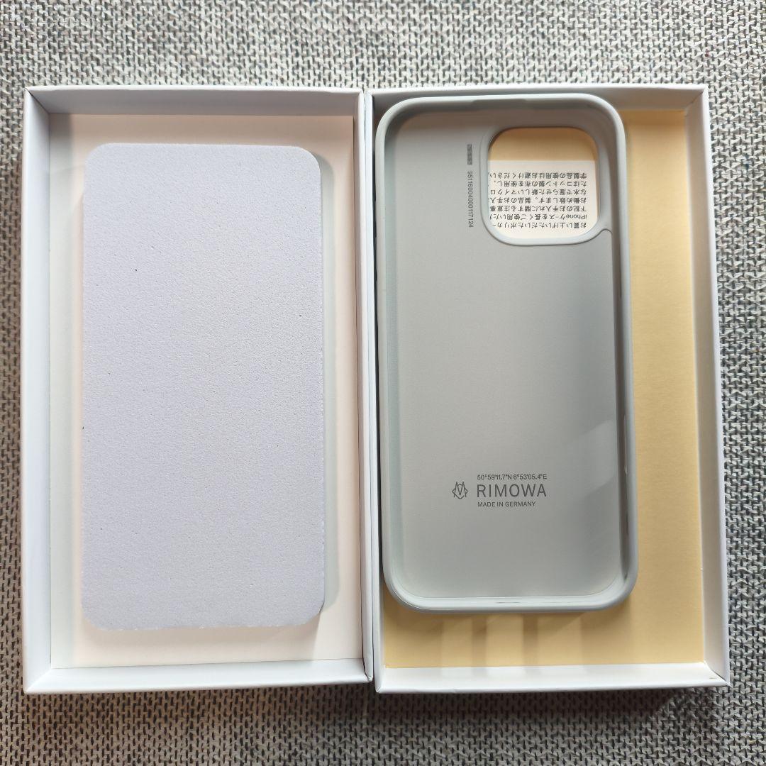 RIMOWA アルミニウム iPhone 16ProMaxケース シルバー
