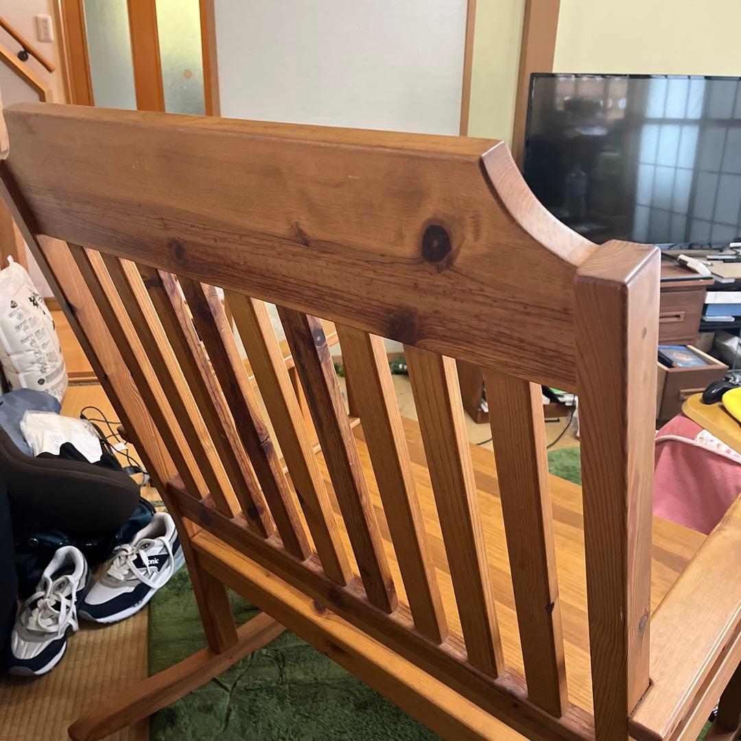 ロッキングチェアー　２人掛け　特別注文品