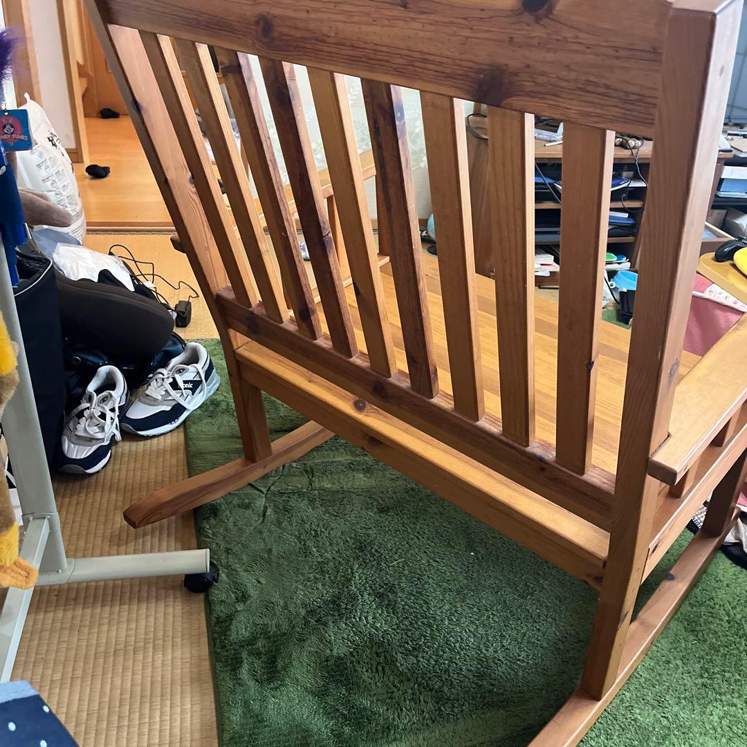 ロッキングチェアー　２人掛け　特別注文品