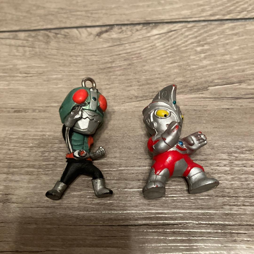 E-5 フィギュア 指人形 セット 戦隊 仮面ライダー ウルトラマン ビンテージ