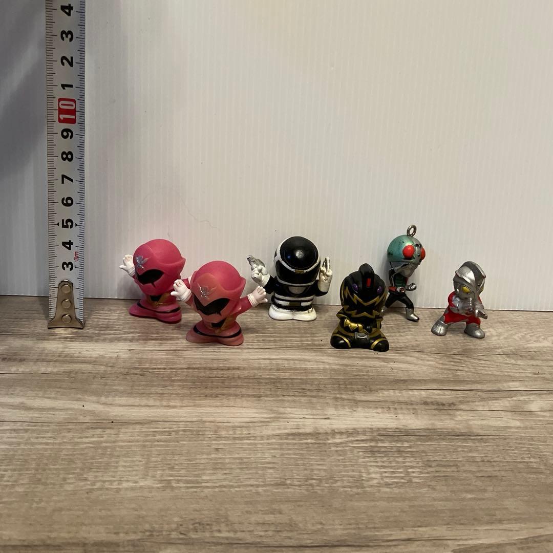 E-5 フィギュア 指人形 セット 戦隊 仮面ライダー ウルトラマン ビンテージ