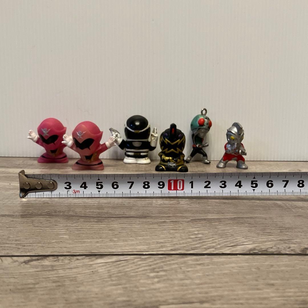 E-5 フィギュア 指人形 セット 戦隊 仮面ライダー ウルトラマン ビンテージ