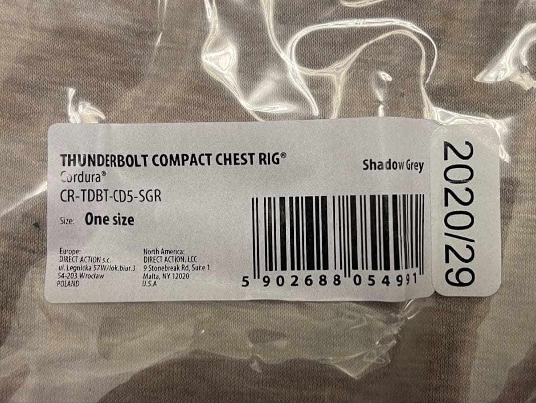 最終値下Direct Action THUNDERBOLT COMPACTチェス