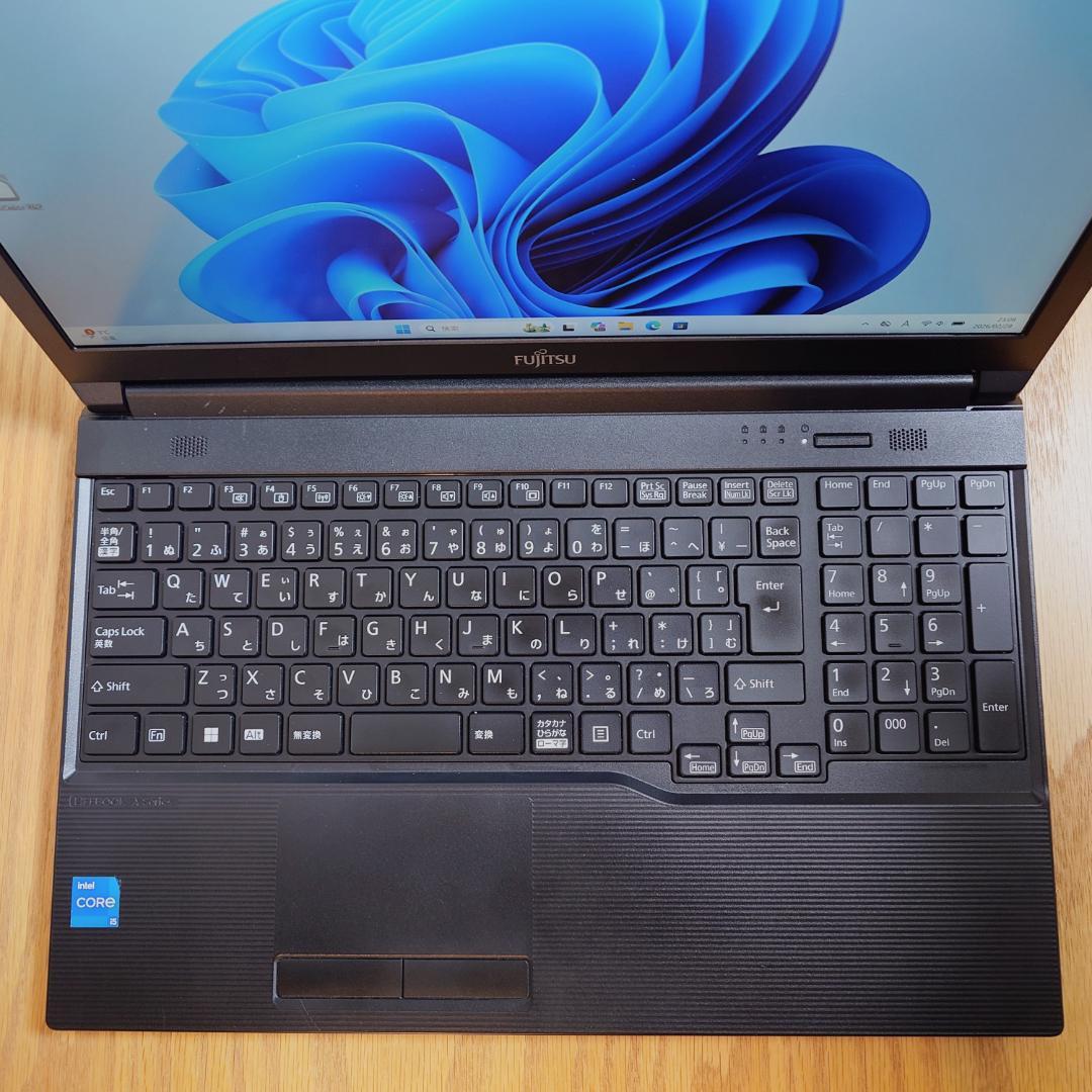 ★2022年製★ 第12世代Core i5 15.6型 富士通 H73