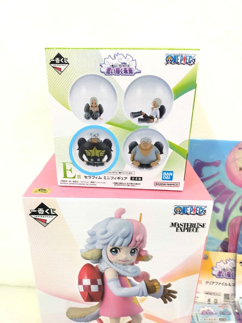 ワンピース　一番くじ　思い描く未来　アトラス　D賞 E賞 フィギュア　おまけつき