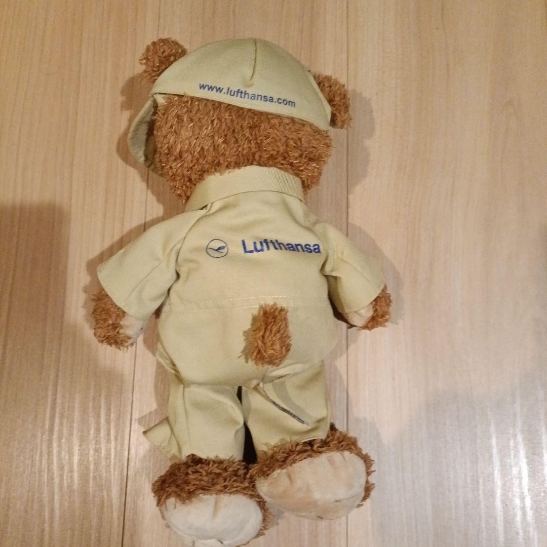 Lufthansa ぬいぐるみ クマ 約30cm　ルフトハンザ