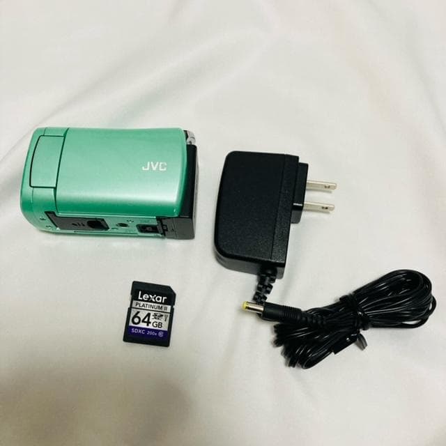 JVC GZ-N1 グリーン ビデオカメラ 希少