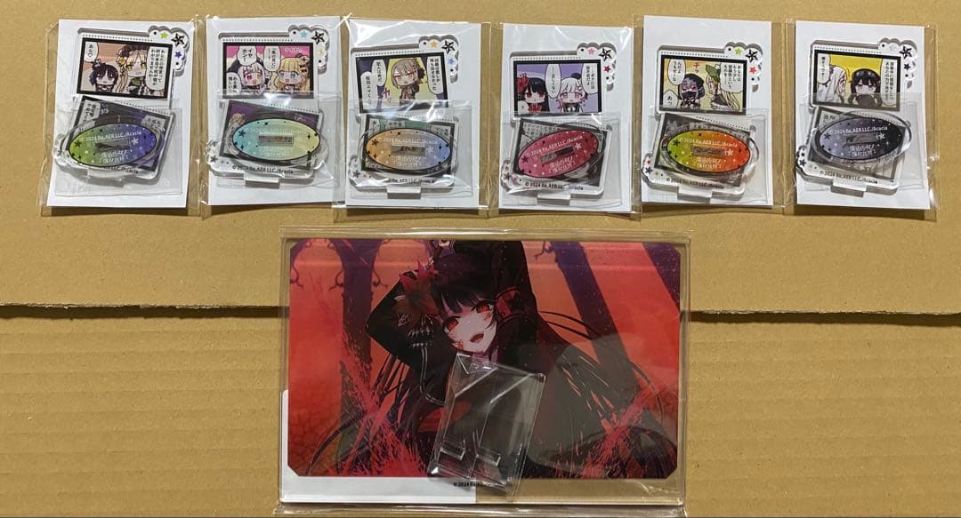 くじメイト 魔法少女ノ魔女裁判 缶バッジ　アクリルキーホルダー　まとめ売り