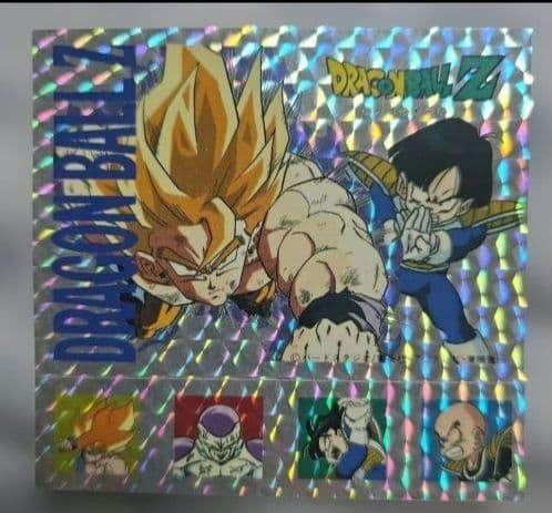 レトロ☆ドラゴンボールZ プリズムシール4枚セット