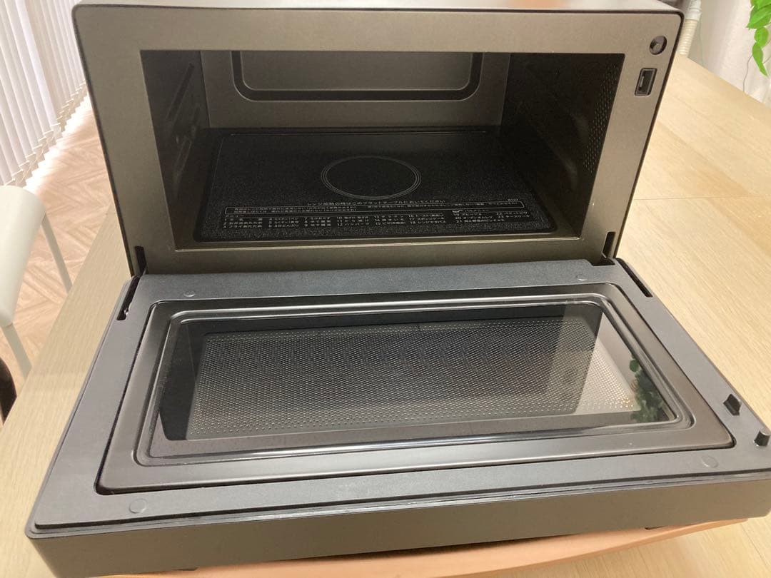 美品。SHARP 電子レンジRE-SD18A-B 2022年製。