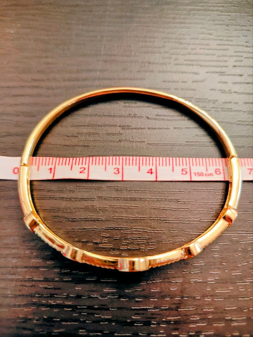 ゴールドバングル2本セット
