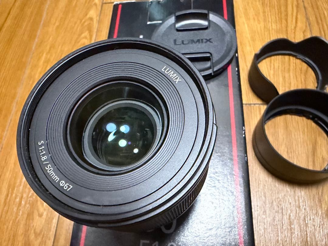 LUMIX S-S50mm F1.8 レンズ