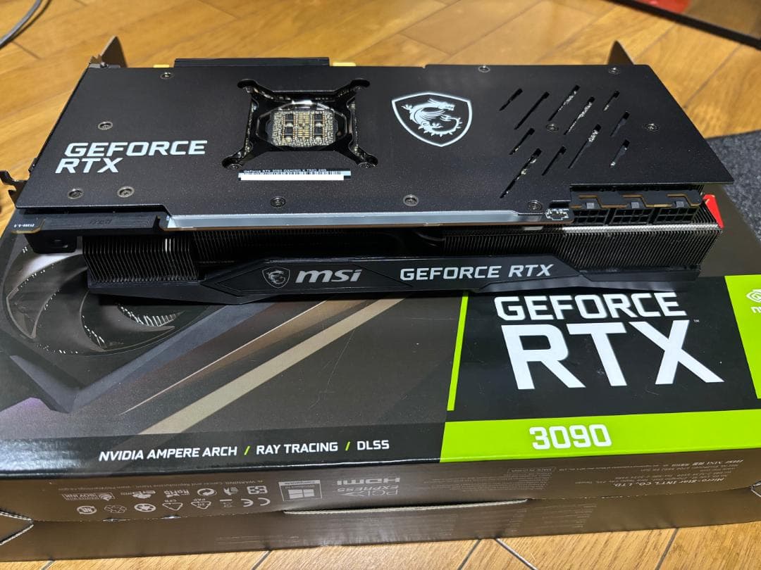 グラフィックボード・グラボ・ビデオカード MSI GeForce RTX 3090 GAMING X TRIO 24GB