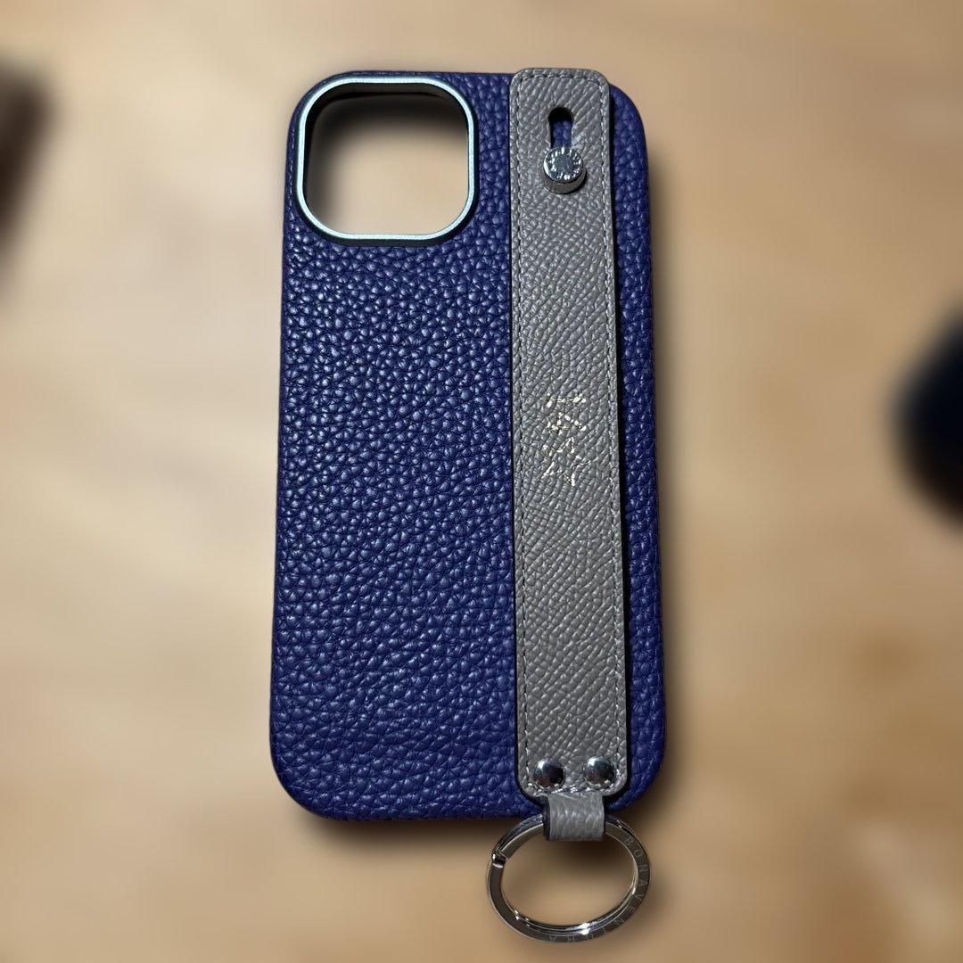 BONAVENTURA(iPhone 15)バックカバーケース シュリンクレザー
