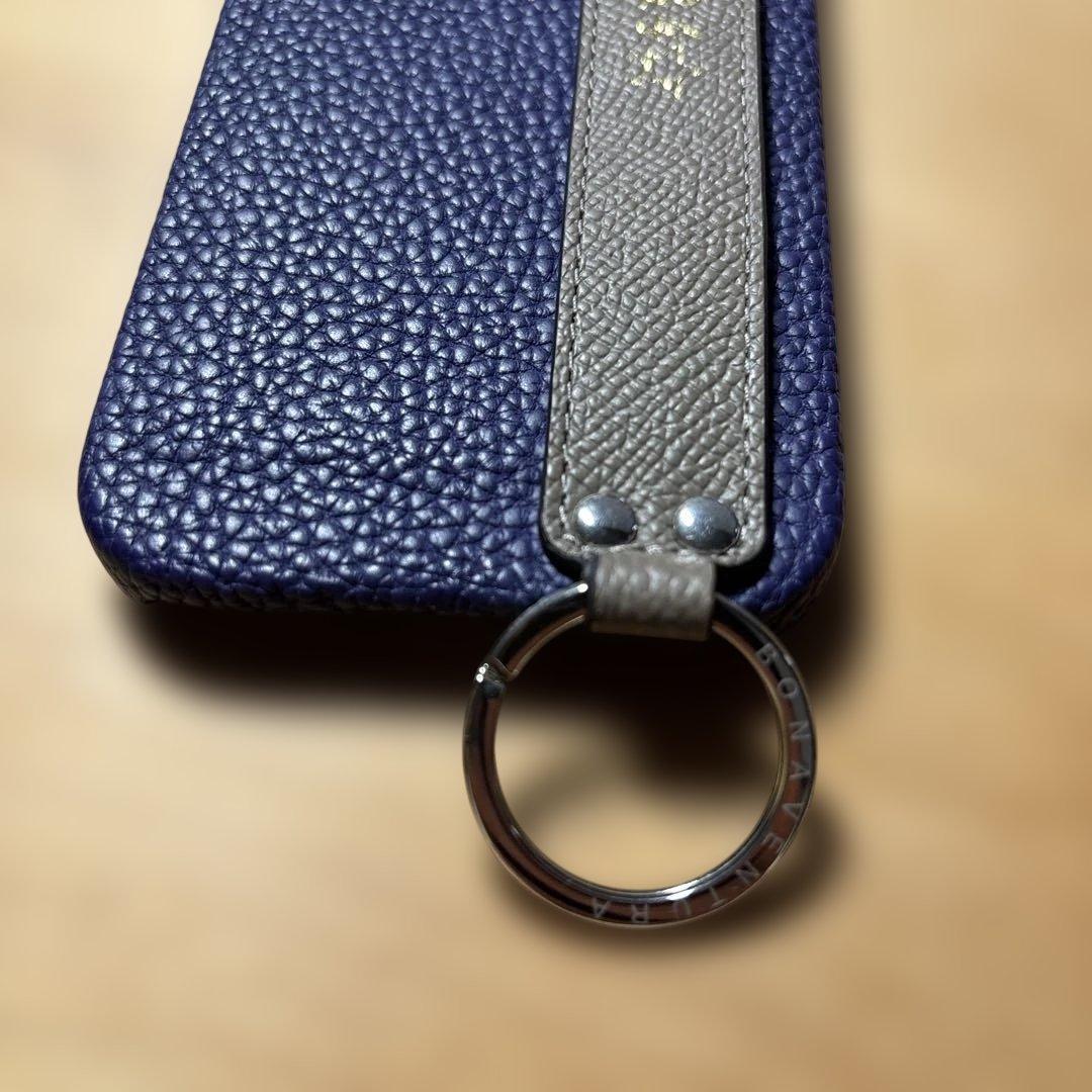 BONAVENTURA(iPhone 15)バックカバーケース シュリンクレザー