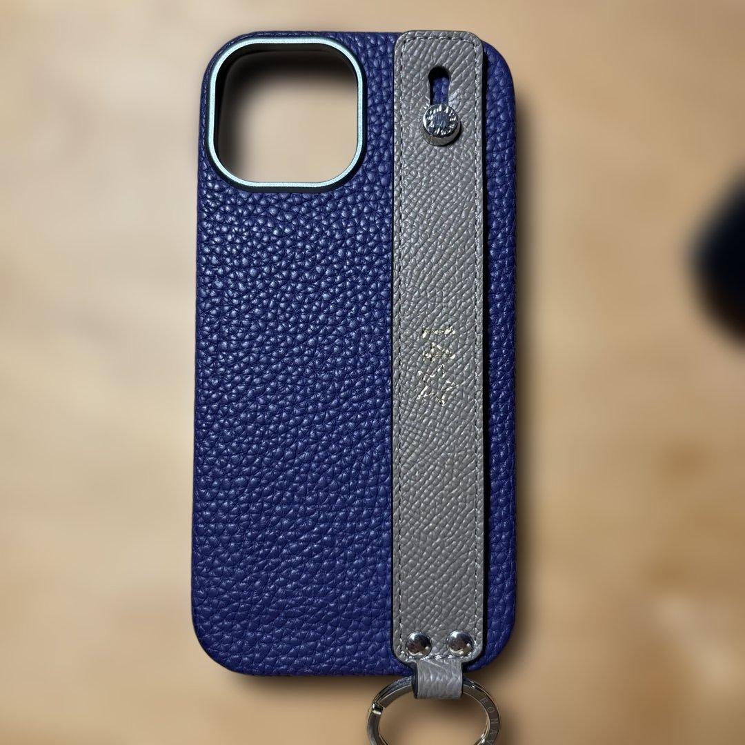 BONAVENTURA(iPhone 15)バックカバーケース シュリンクレザー