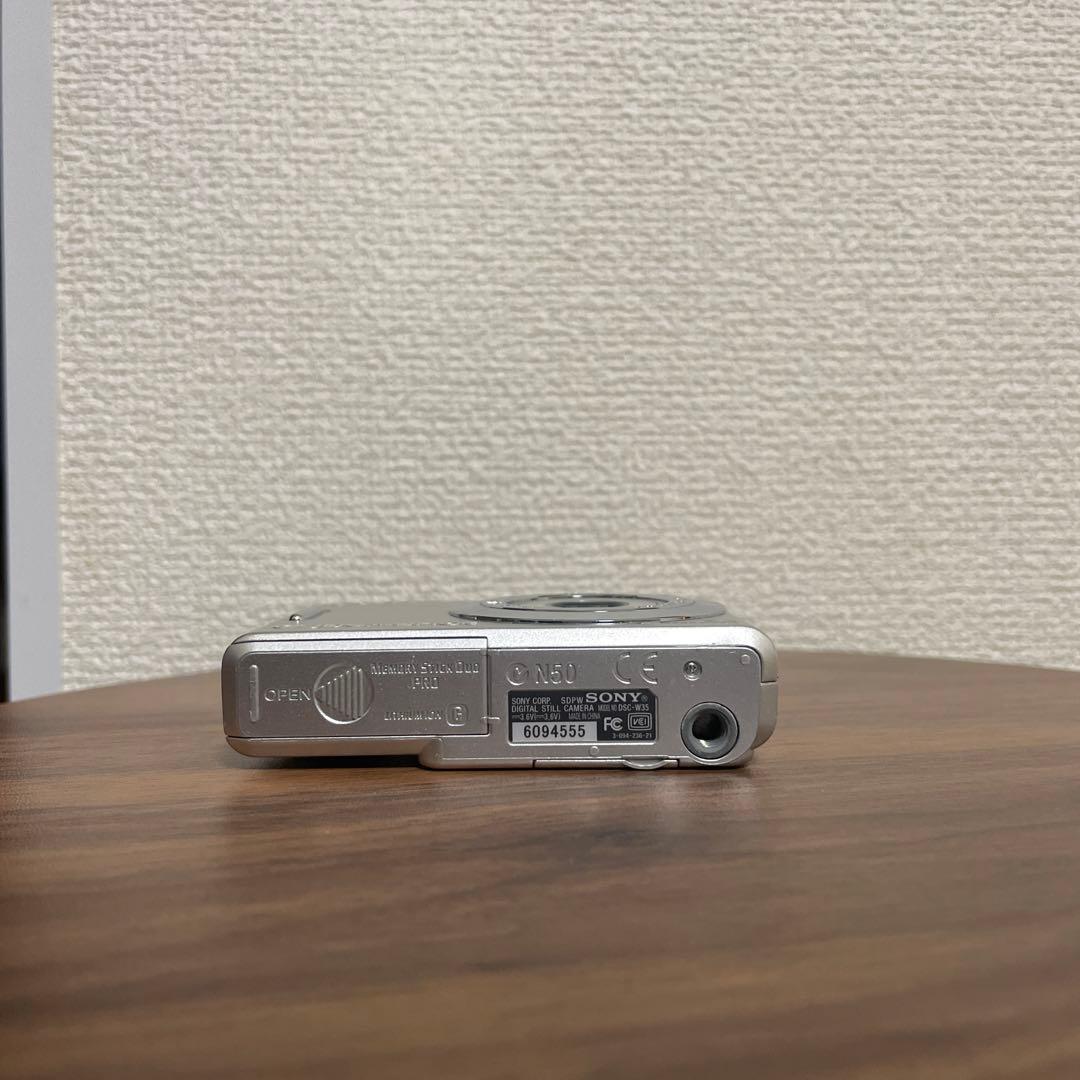 【オールドコンデジ】 SONY Cyber-shot DSC-W35