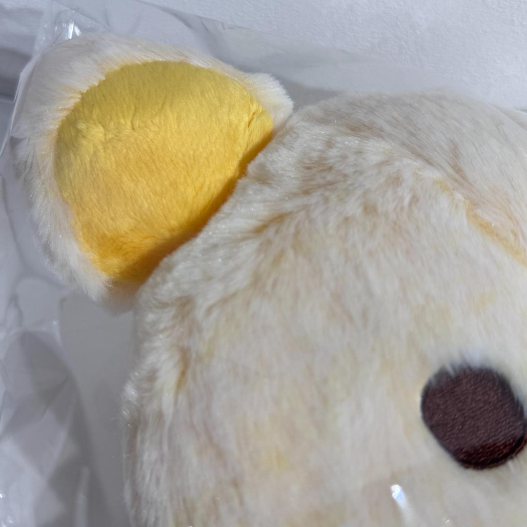 黄色 イエロー リラックマ シャーベットぬいぐるみ M オレンジ パステル