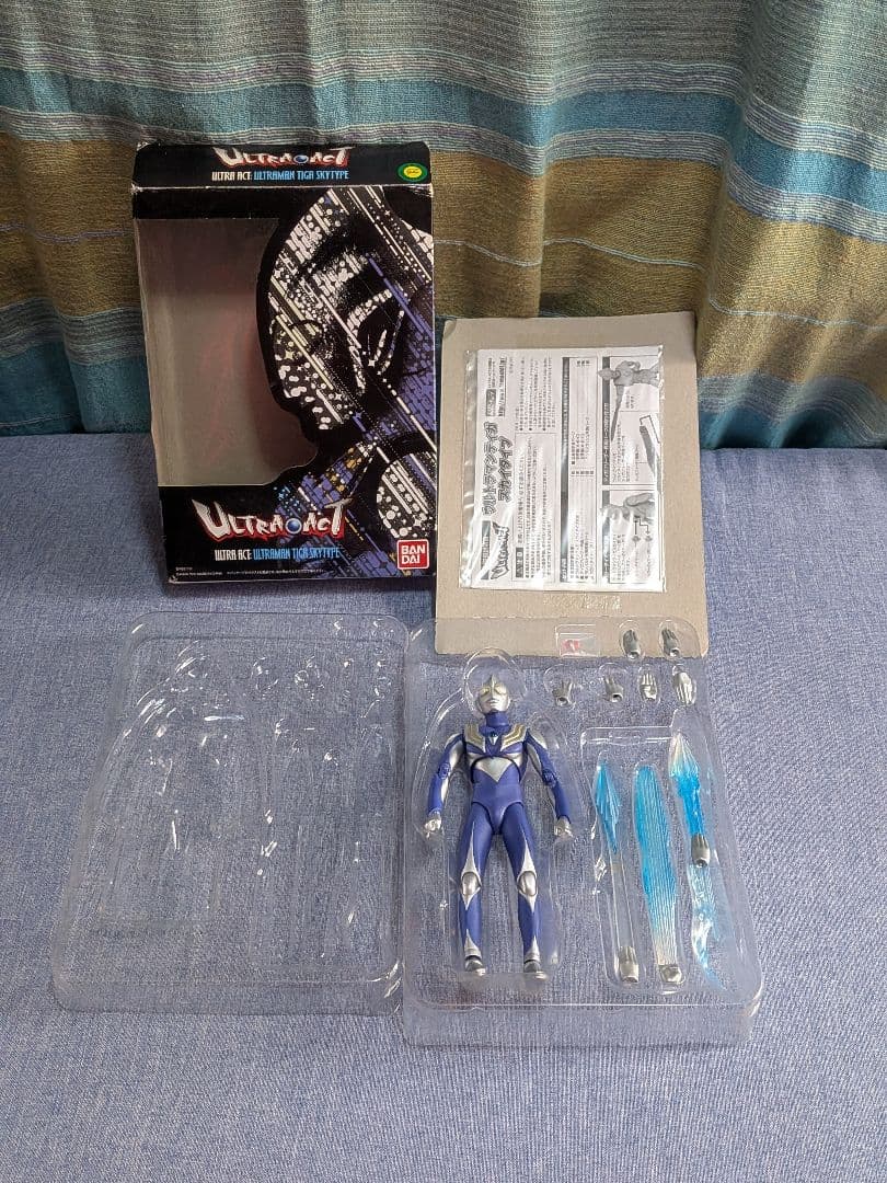 ULTRA-ACT ウルトラマンティガスカイタイプ·ウルトラマンメビウスセット