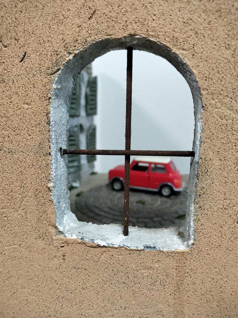 モルタル背景　撮影スポット　多肉植物　ドル活　モルタル　イギリスの風景