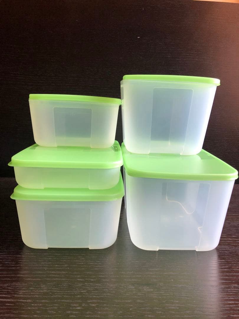 タッパーウェア フリーザーメイト　5点セット　tupperware