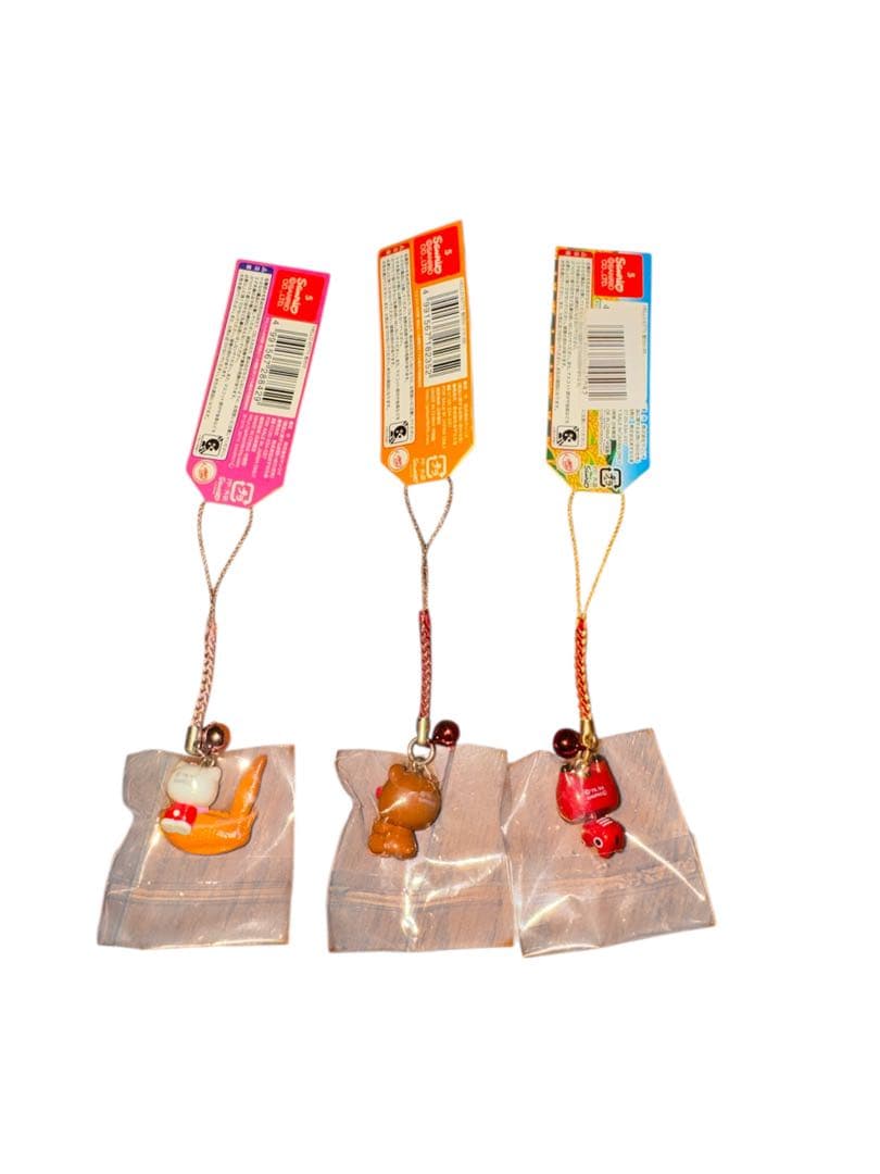 公*o様 ご当地キティ ストラップ 3個セット 名古屋・北海道・福島