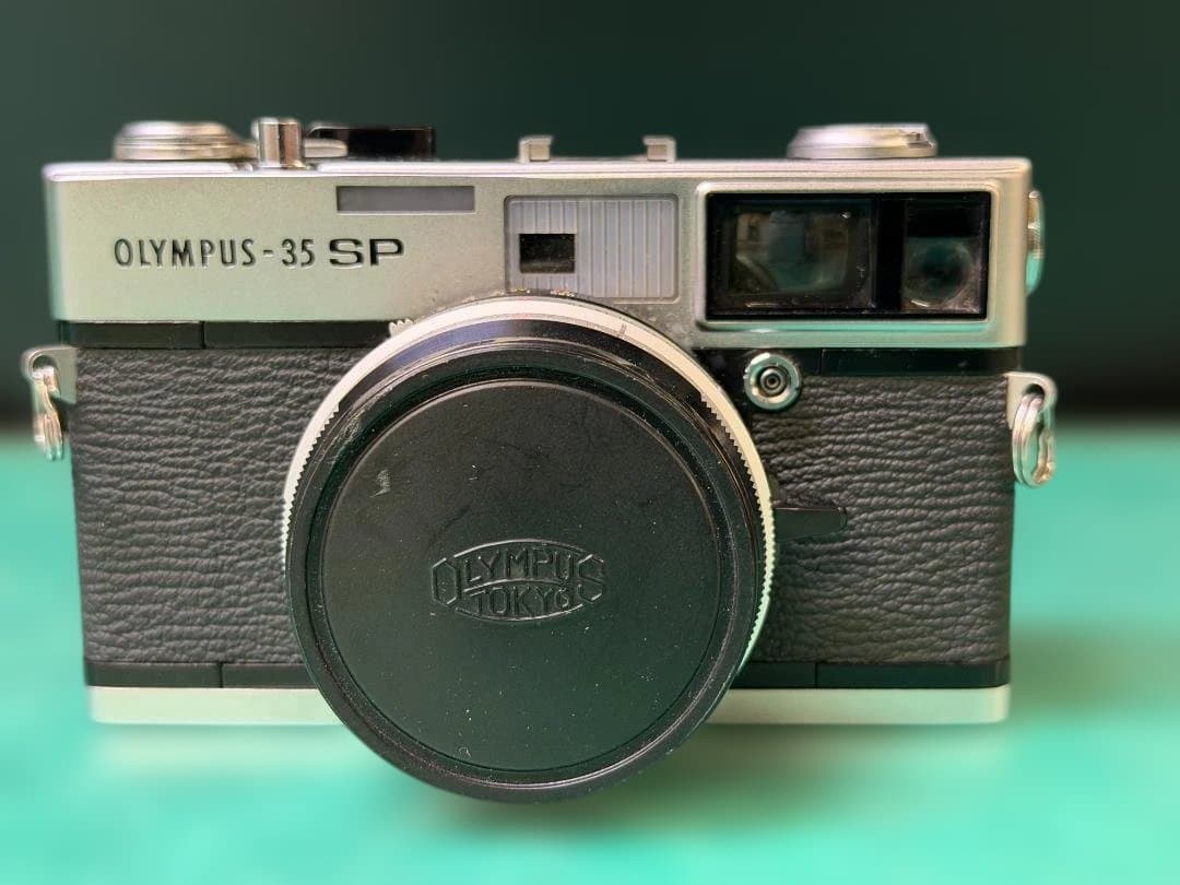 Olympus 35 SP レンジファインダーカメラ 希少純正ケース付き