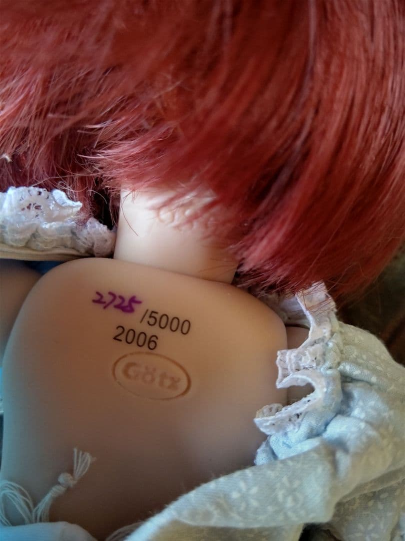 イタリア ドールアーティスト V.ペリーニ作品 ゴッツ Gotz ドール 人形