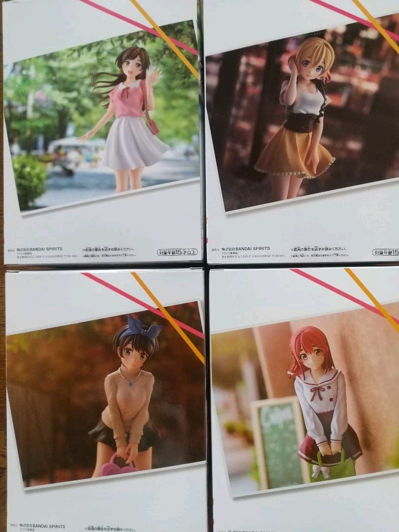 彼女お借りします ヒロインフィギュアセット