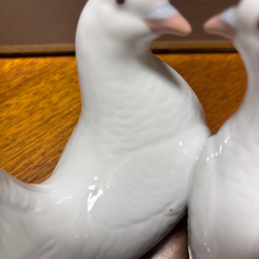 ハト　LLADRO couple of doves リアドロ　鳥　リヤドロ　鳩