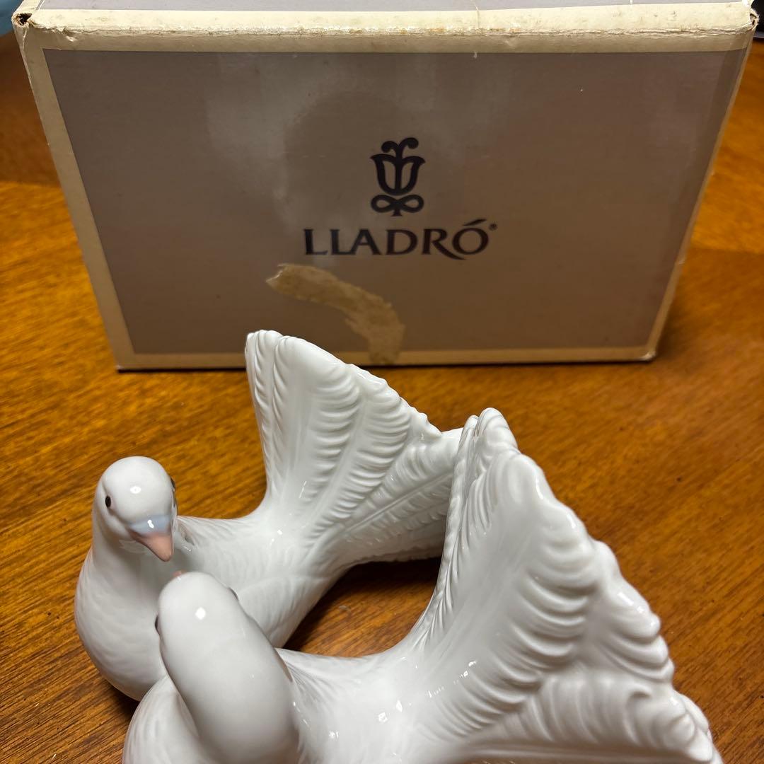ハト　LLADRO couple of doves リアドロ　鳥　リヤドロ　鳩