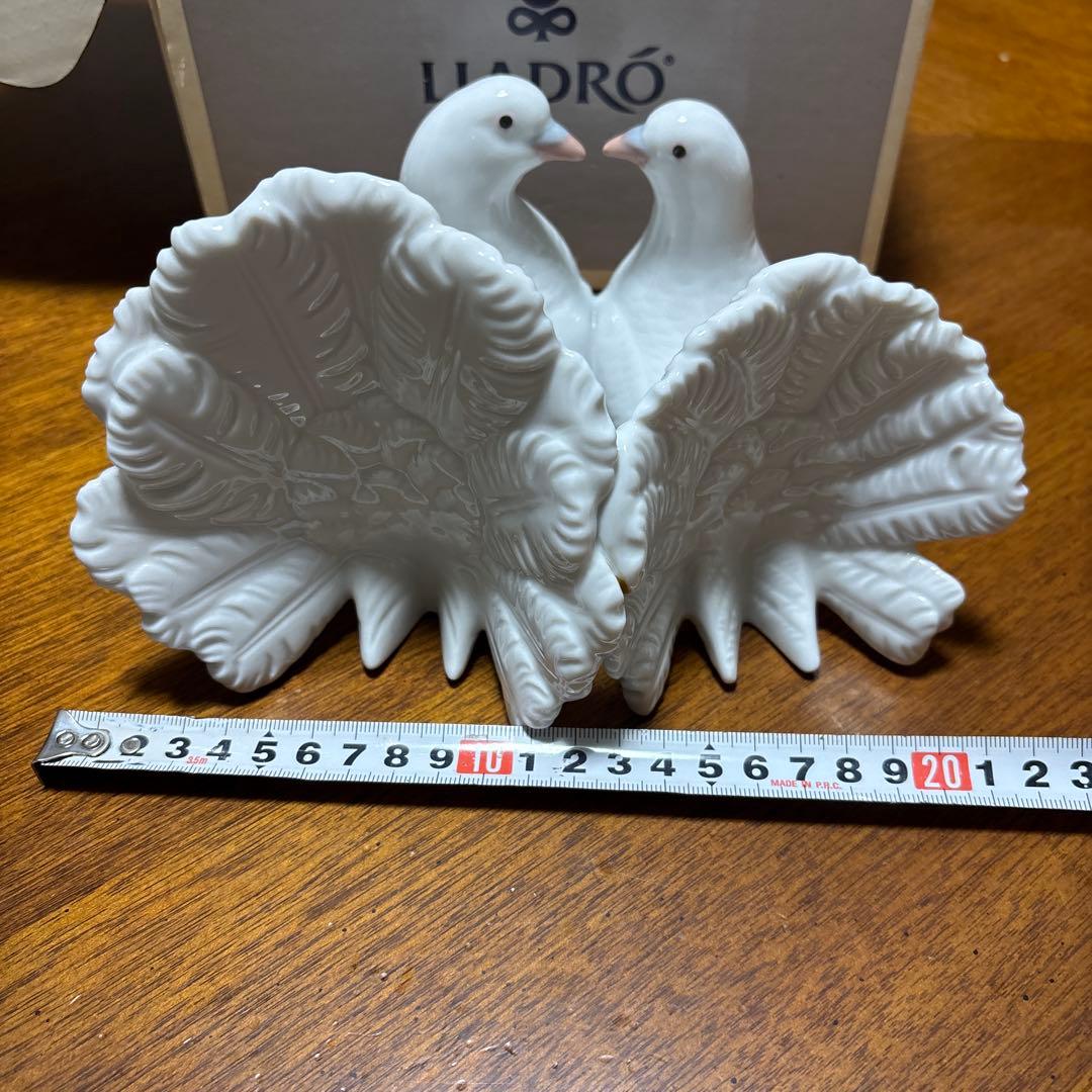 ハト　LLADRO couple of doves リアドロ　鳥　リヤドロ　鳩