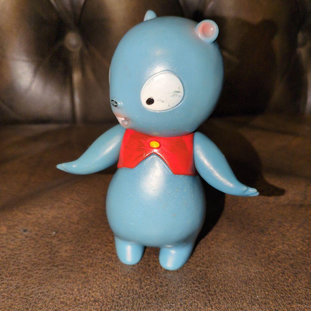 当時物　山ねずみロッキーチャック？！ソフビ人形 昭和レトロ