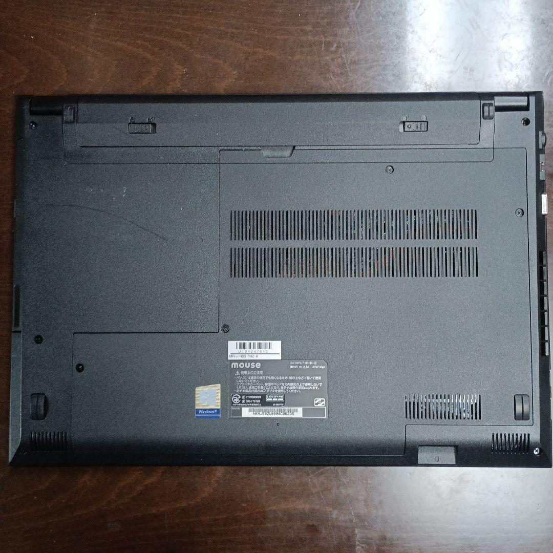 マウスコンピューター 15.6インチ FHD SSD Windows11