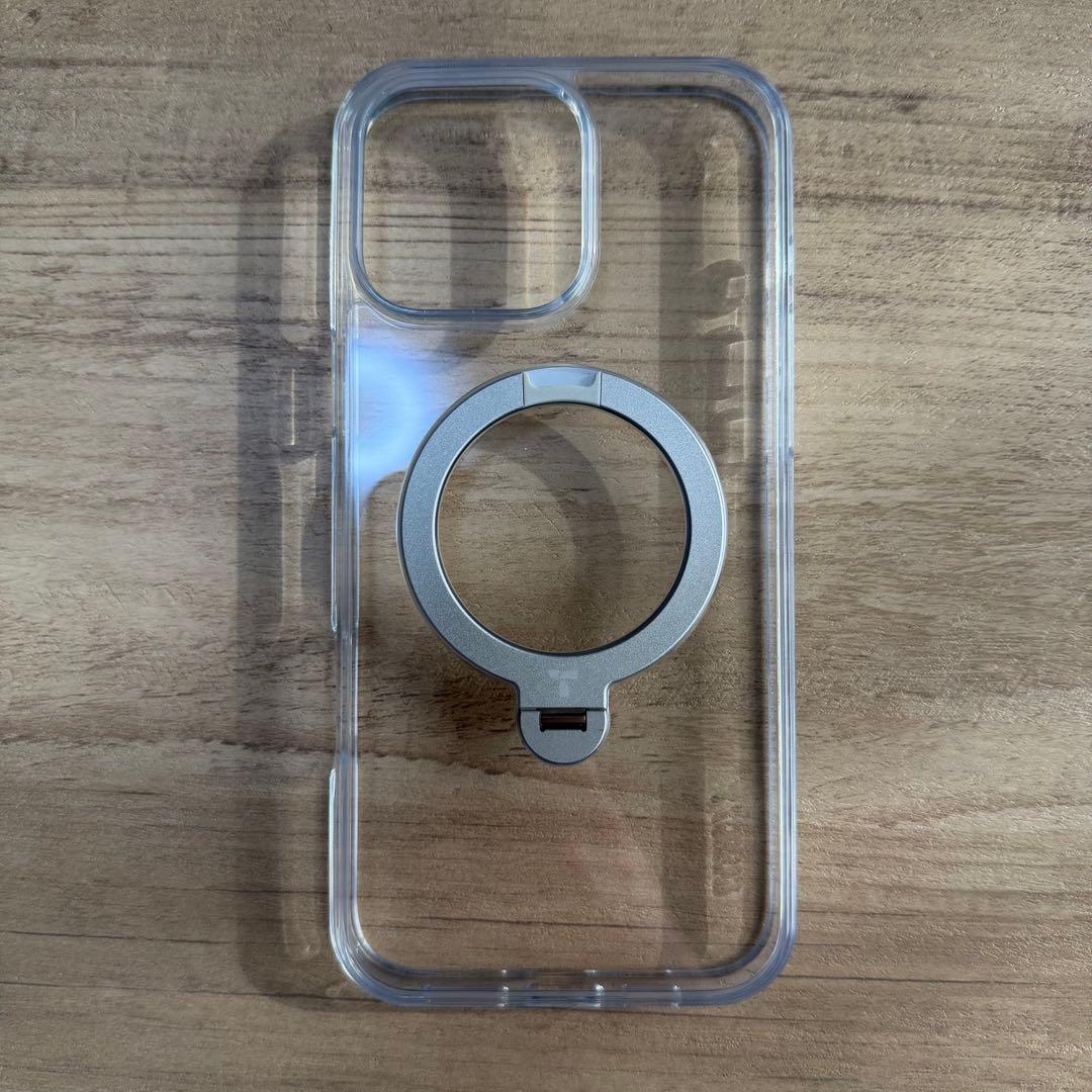 TORRAS スタンドケース クリア iPhone 16 pro max