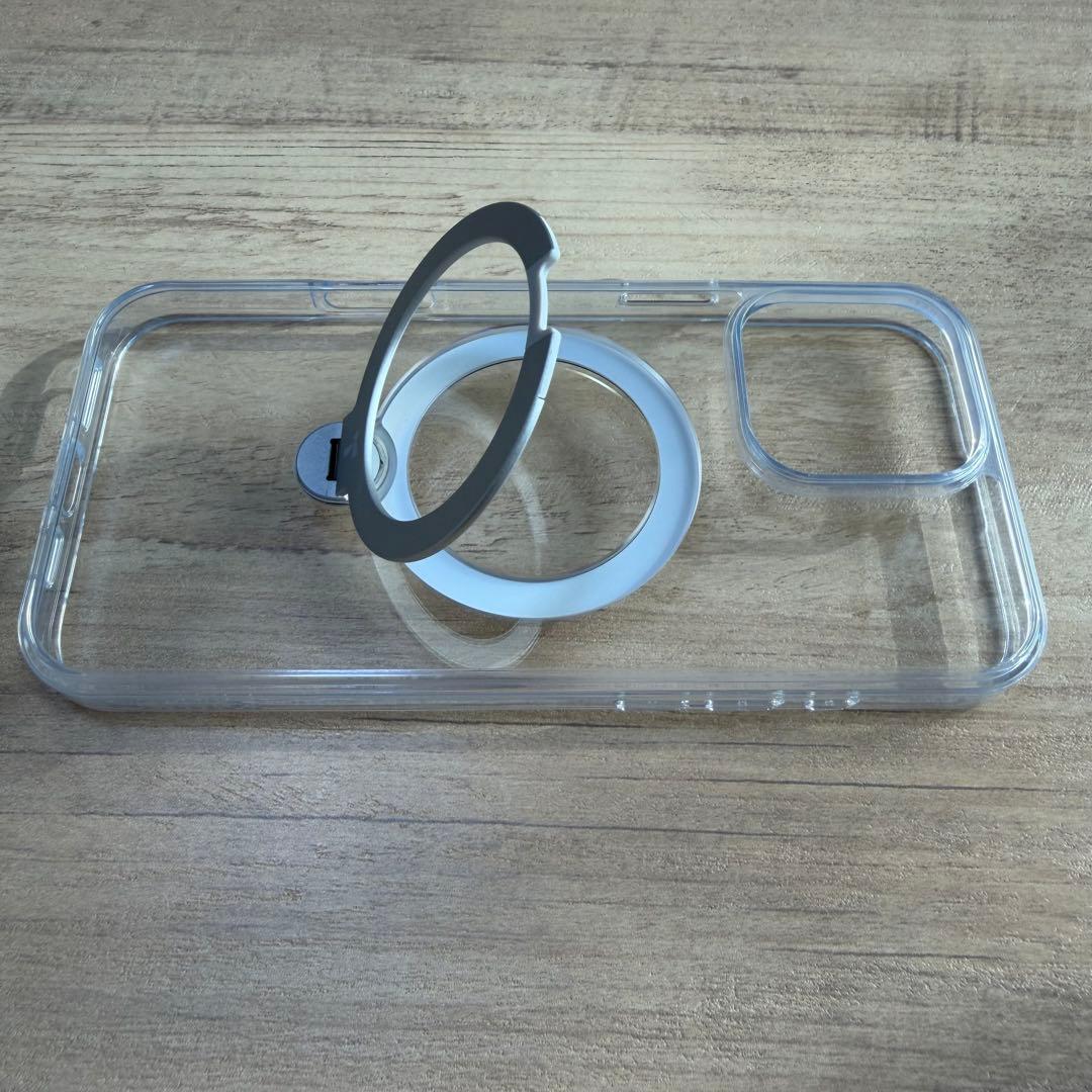 TORRAS スタンドケース クリア iPhone 16 pro max